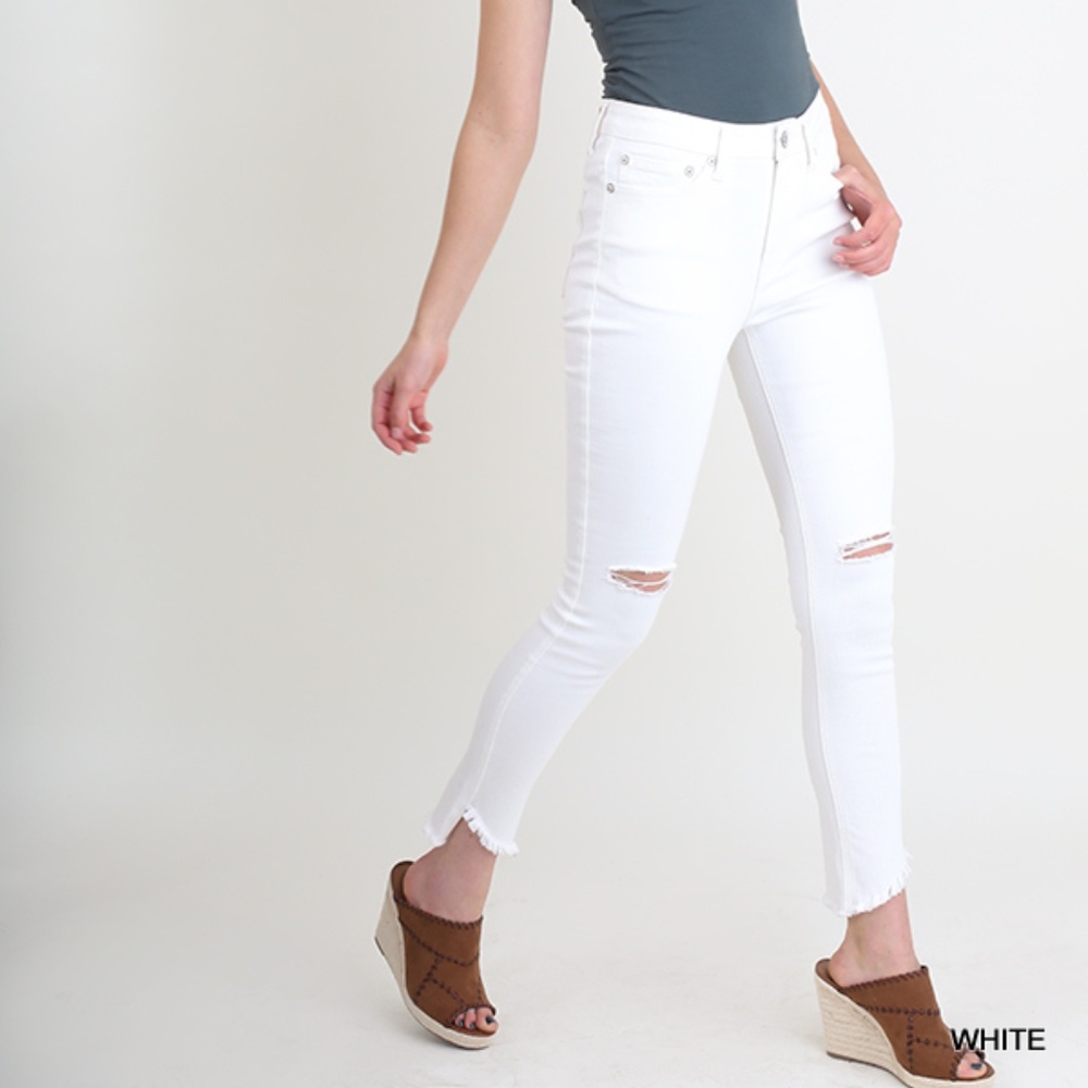 The Wellington White Jeans